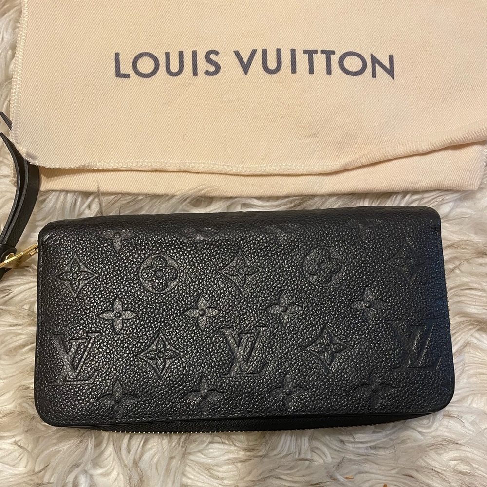 Louis Vuitton Black Monogram Wallet